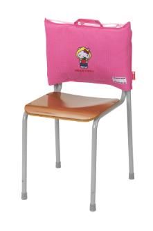 希少 サンリオ キティ 防災頭巾 椅子に付けれる専用ケース付き 2006年 訳あり品>小学生用ハローキティ防災ずきん[カバーのみ 箱
