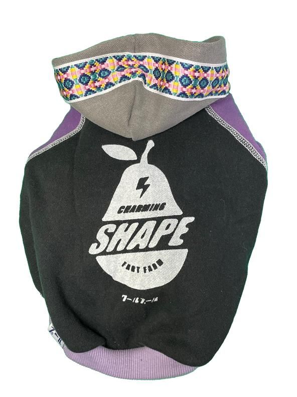 犬服  ラグランフード(Ｓ)   ꒡̈⃝Lily꒡̈⃝ハンドメイド 犬服 ラグランフード(S) ꒡̈⃝Lily꒡̈⃝ハンドメイド