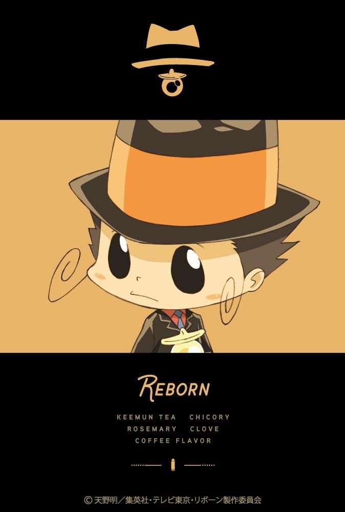 銀色猫喫茶室 家庭教師ヒットマンreborn ブレンドティー 丸缶 リボーン 銀色猫喫茶室 家庭教師ヒットマンreborn ブレンドティー 丸缶 リボーン