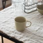 小田陶器 MINORe(みのり) マグカップM(手付き) オリーブ[美濃焼]