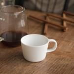 小田陶器 Prairie(プレーリー) カップS 白[美濃焼]