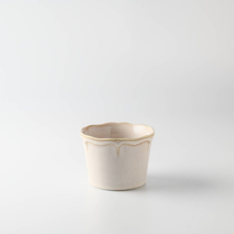 花しとやか カップ 高さ:6cm ペッシュ 日本製 美濃焼 洋食器 ボウル 鉢 【2021春夏新作】