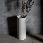 晋山窯ヤマツ ground vase L 300 [Crunch] (高さ:30cm)[美濃焼]