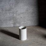 晋山窯ヤマツ ground vase L 200 [Crunch] (高さ:20cm)[美濃焼]