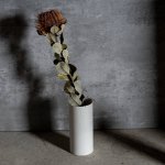 晋山窯ヤマツ ground vase M 180 [Crunch] (高さ:18cm)[美濃焼]