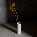晋山窯ヤマツ ground vase S 150 [Crunch] (高さ:15cm)[美濃焼]
