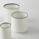 深山(miyama.) White Line-ホワイトライン- cup 150[美濃焼]
