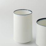 深山(miyama.) White Line-ホワイトライン- tall cup 200[美濃焼]