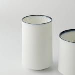 (miyama.) White Line-ۥ磻ȥ饤- tall cup 200[ǻ]