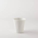 深山(miyama.) luonto-ルオント- 7.5cmフリーカップ ルミ ホワイト[美濃焼]