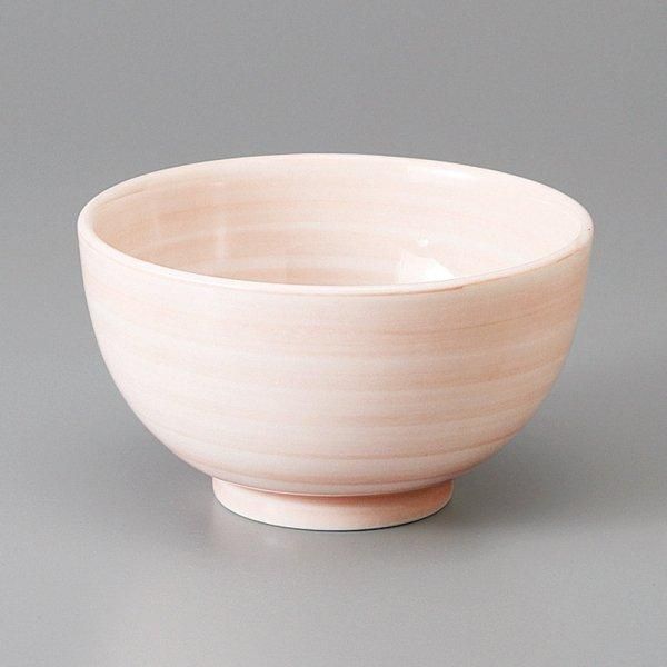 春がすみ丸ミニ丼 和食器 小丼 ピンク系 強化 業務用 - ラーメン・鉢