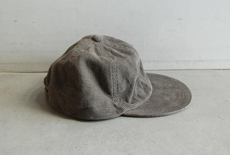 ENDS and MEANS/エンズアンドミーンズ 6 Panels Cap Waffle Cord