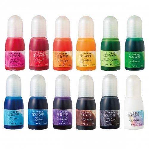 宝石の雫 基本色 レジン用着色剤- 手作り雑貨屋 * 雑貨好きによる雑貨