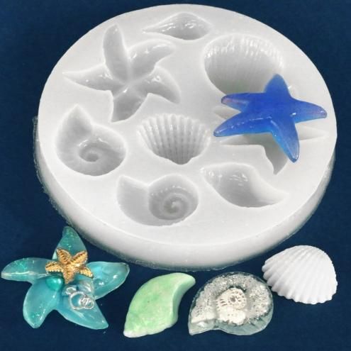 貝殻 ヒトデ モールド 手作り雑貨屋 雑貨好きによる雑貨好きのためのお店 隠れ工房 Green Ocean