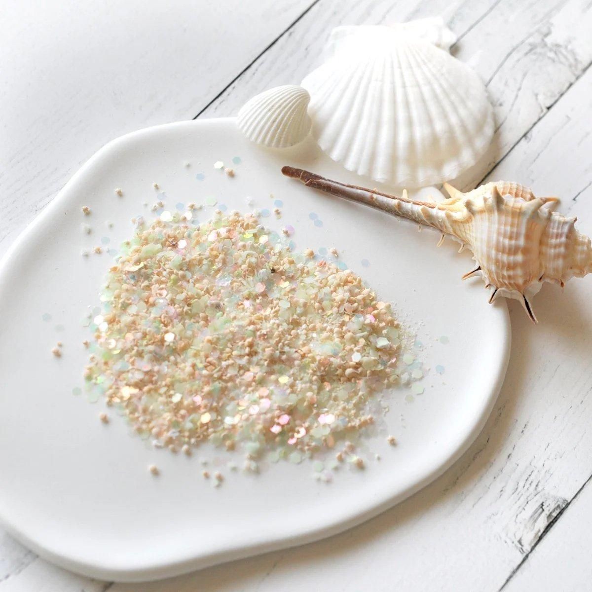 蓄光粒入 本物の星の砂&太陽の砂ミックス ムーン - 手作り雑貨屋