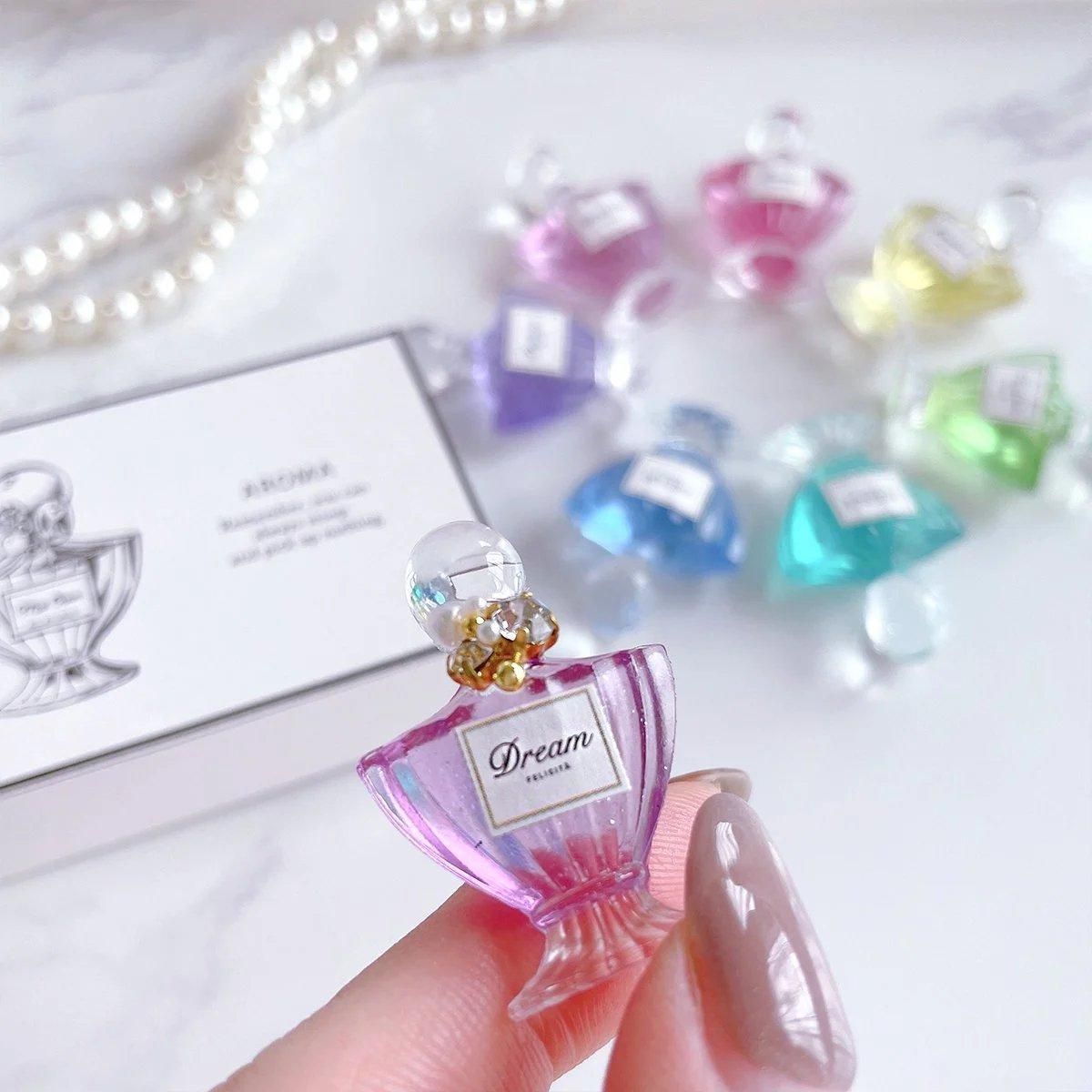 3Dモールド 本物みたいな香水瓶制作キット(ラベル紙・BOX紙のおまけ付