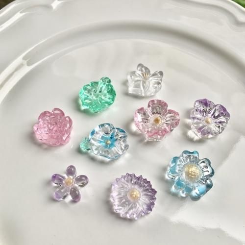 6種のフラワーカボション- 手作り雑貨屋 * 雑貨好きによる雑貨好きの ...