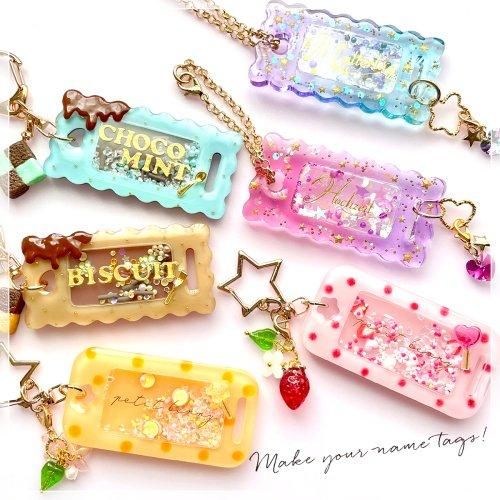 UVレジン　ネームプレート　オーダーメイド ネームプレート UVレジン プラ板 オーダーメイド ネーム