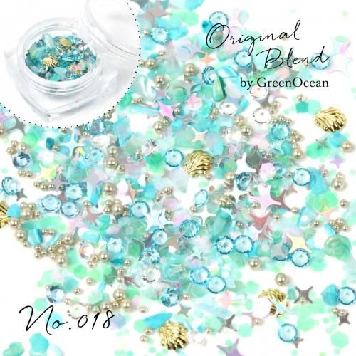 ハンドメイドパーツ GreeeenＯcean レジン まとめ売り