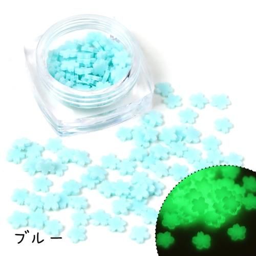 蓄光さくら 6色セットｰ* オマケがたくさんついてくるパーツ屋