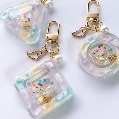 ちろ　グクシャカシャカフレークパーツ 3種のカシャカシャ 四角・三角・丸ｰ* オマケがたくさんついて