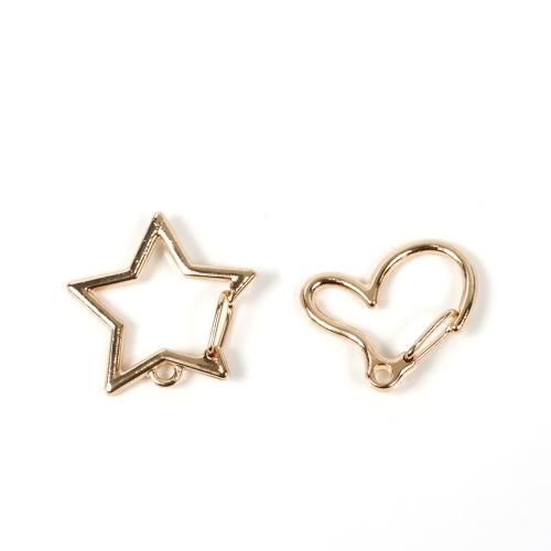 星 ハート カラビナ 5個セットｰ* オマケがたくさんついてくるパーツ屋