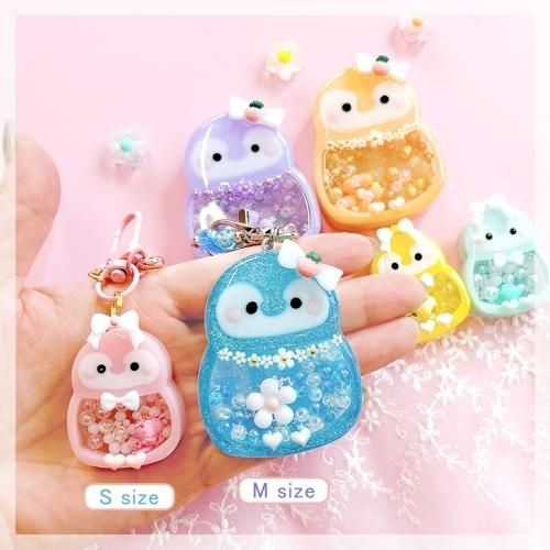 シャカシャカキーホルダー　②ペンギン シャカシャカキーホルダー ②ペンギン