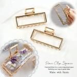ヘアクリップ - 本店｜UVレジン材料・ハンドメイド用パーツ専門