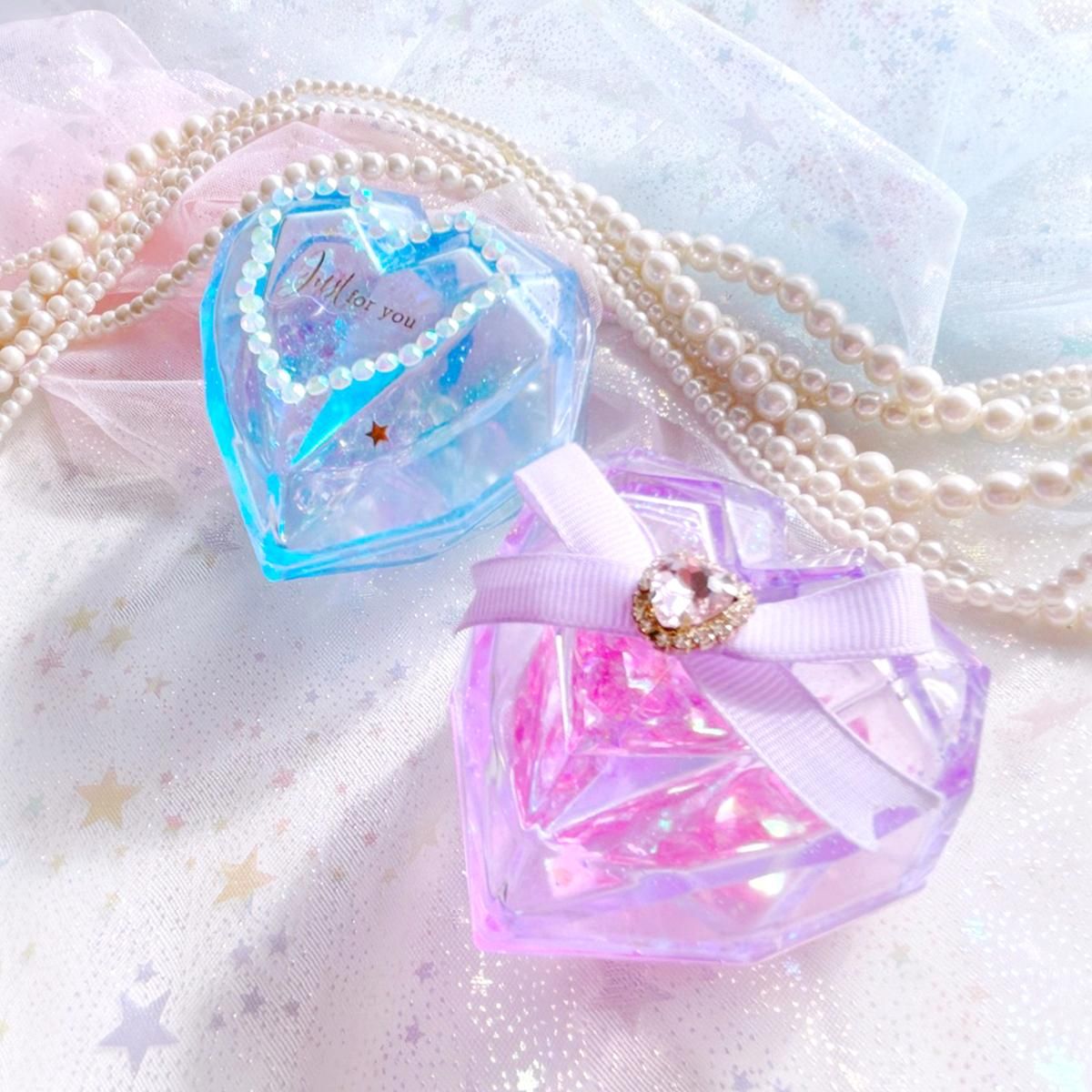 立体ハートケースモールドｰ* オマケがたくさんついてくるパーツ屋さん