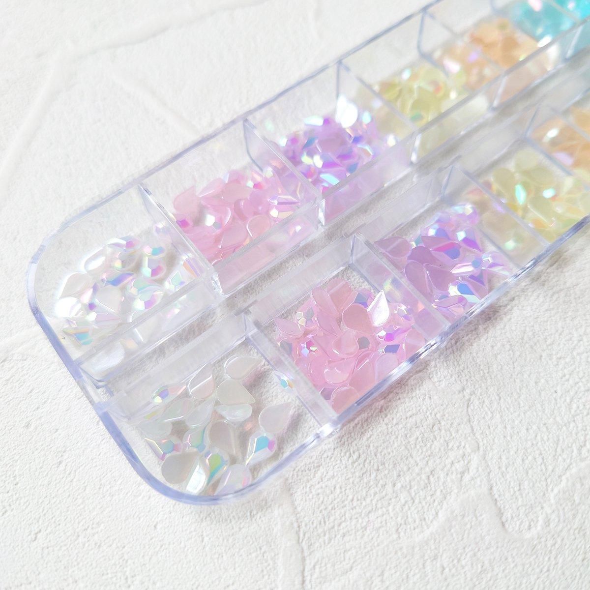 流れ星 レジン カボション 4コセット 流れ星 レジン カボション 4コセット 流れ星 レジン カボション