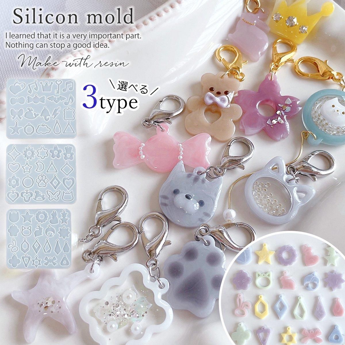 Aー534】レジン ヘアゴム