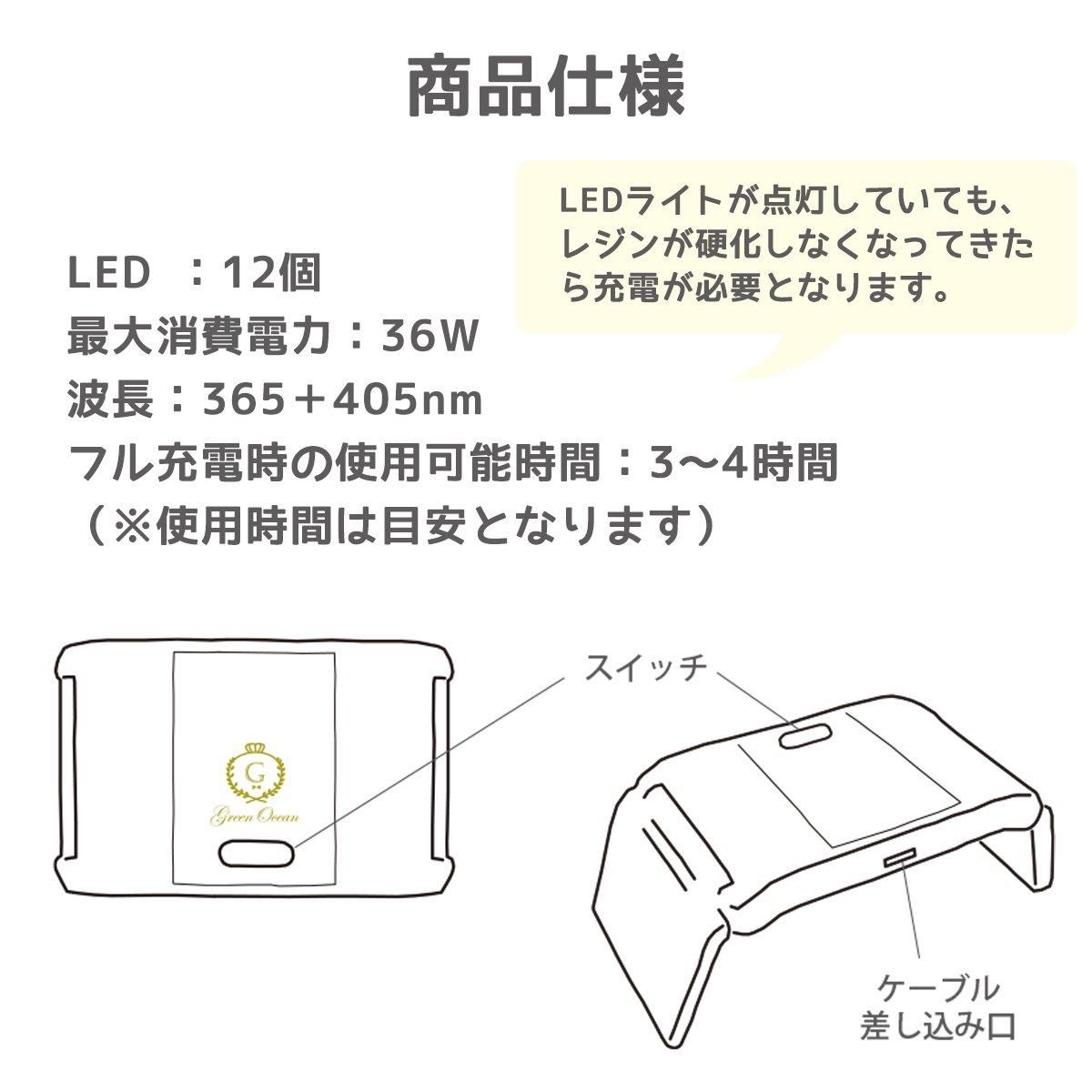 36W UV-LED コードレスライト - 手作り雑貨屋 * 雑貨好きによる 36W UV-LED コードレスライト - 手作り雑貨屋 * 雑貨好きによる