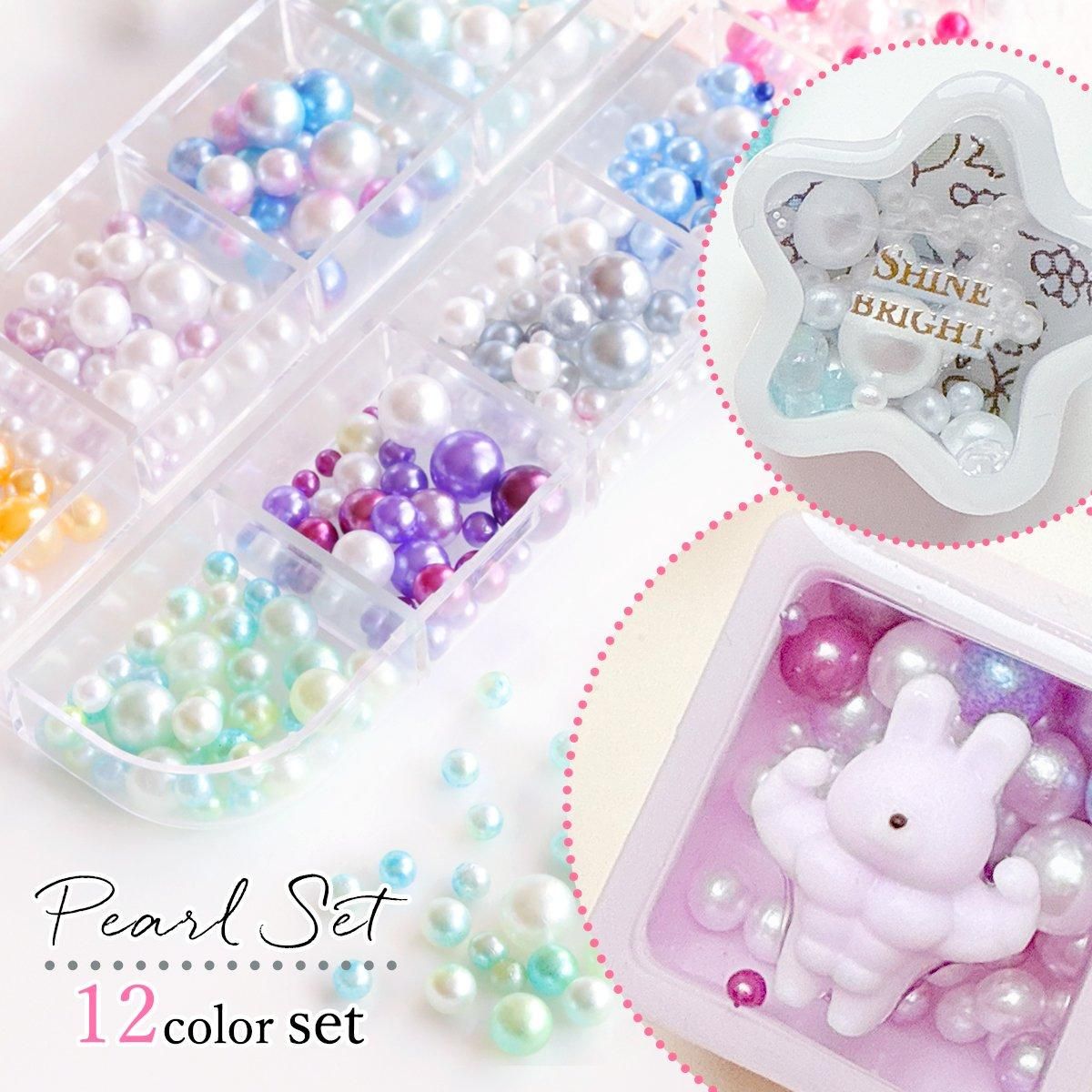 ハンドメイド　パーツ　シリコン　カラーセット　レジン 9089-11.jpg