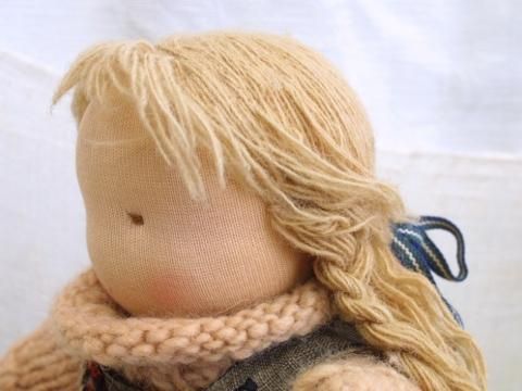 ウォルドルフ着せ替え人形 身長30cm ヌードでしあがります ウォルドルフ着せ替え人形 身長30cm ヌードでしあがります
