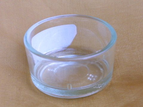 ティライトキャンドル用ガラスホルダー