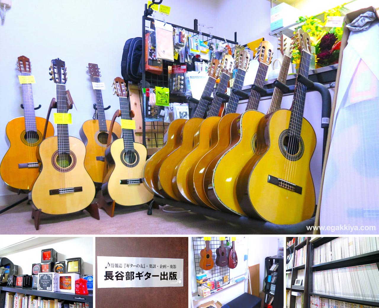 クラシックギター専門店 『ギターショップ はせべ楽器』