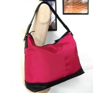 HANE HANDS ハネハンズ レザー ハンドバッグ レッド 中古 - メルカリ