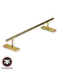 BLACKRIVER Ironrail round low gold【丸レール】