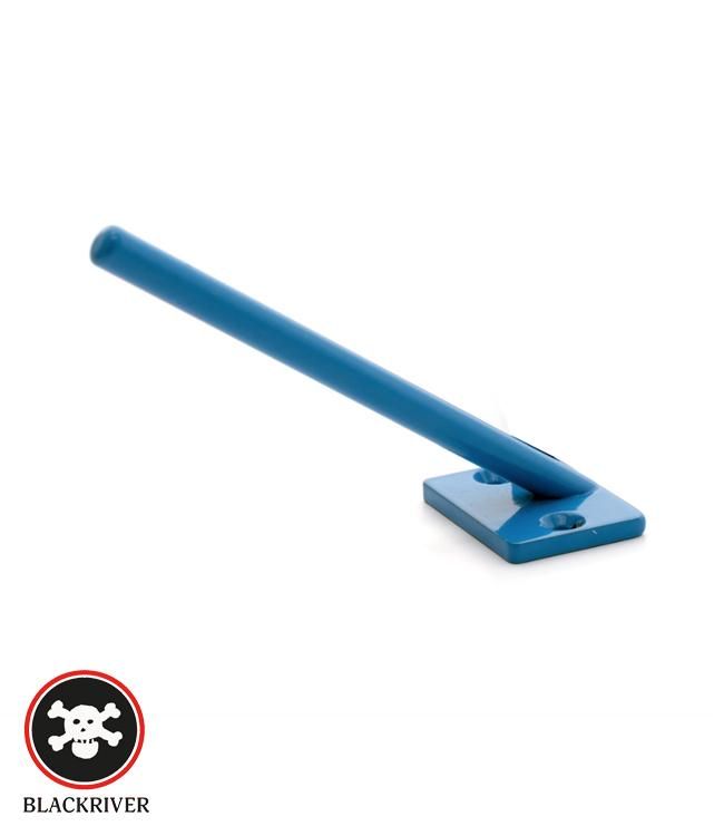 りーた メタルブラック82cm BLACKRIVER Iron Bike Rack silver | 指スケ用 | 角レール