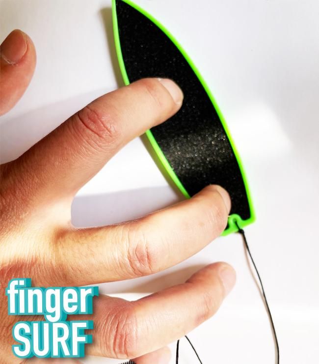 FINGER SURF ロングボード【フィギュア】 - HOODED【指スケ専門 FINGER SURF ロングボード【フィギュア】 - HOODED【指スケ専門