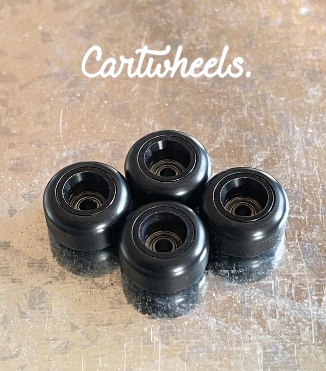 CARTWHEELS V4/R BLACK | ブラックウィール - HOODED【指スケ