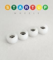 BLACK WHEELS / WHITE