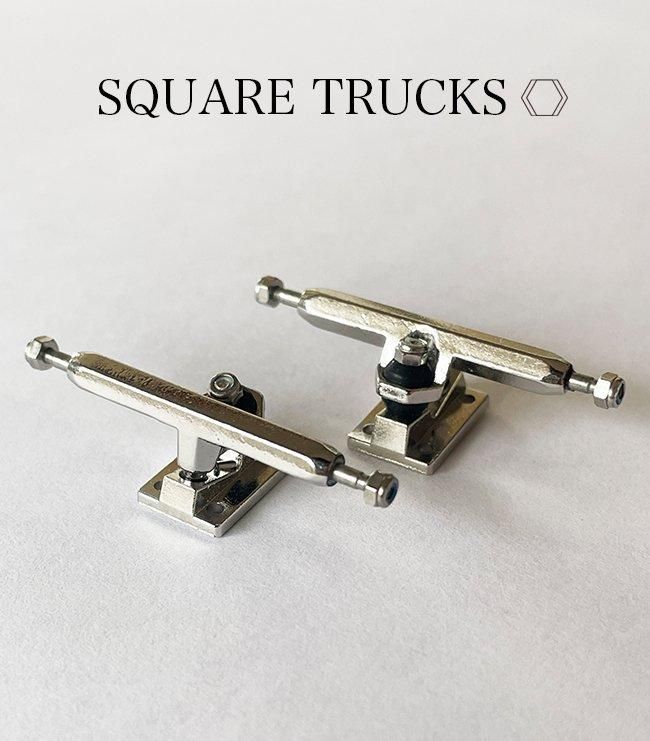 BLANK TRUCKS|スクエアシルバー - HOODED【指スケ専門店・指スケ