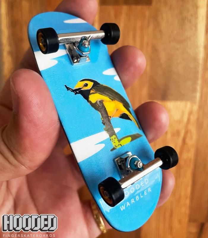指スケ　コンプリート　Hooded black HOODED FINGERBOARD 