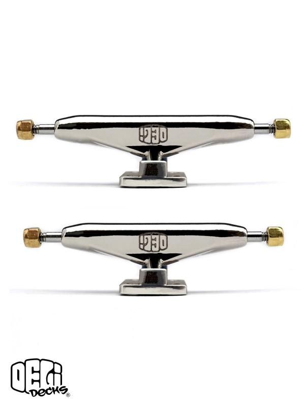 高い素材 DELI TRUX【SILVER】|高品質トラック - HOODED【指スケ専門店 スポーツトイ・アクショントイ