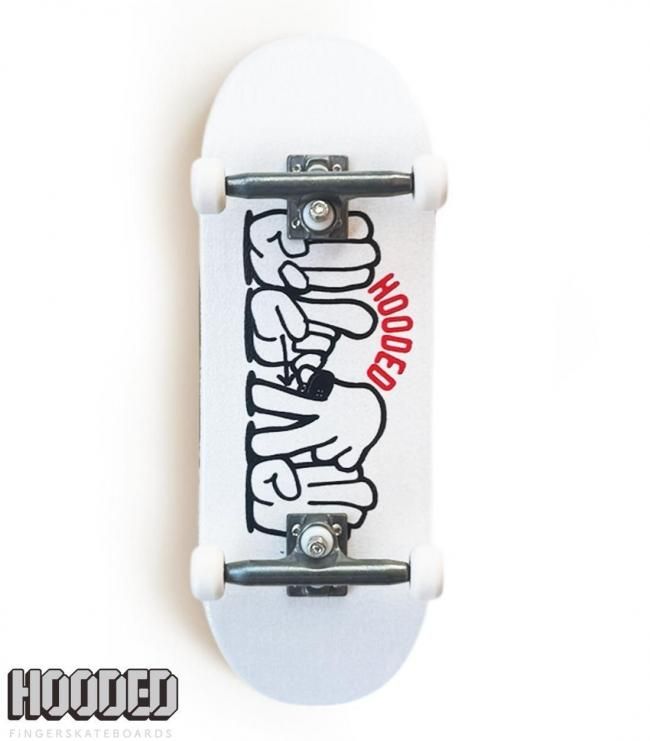 HOODED✖️BLACK  指スケ Hooded starter complete | Matte Black - HOODED【指スケ専門店