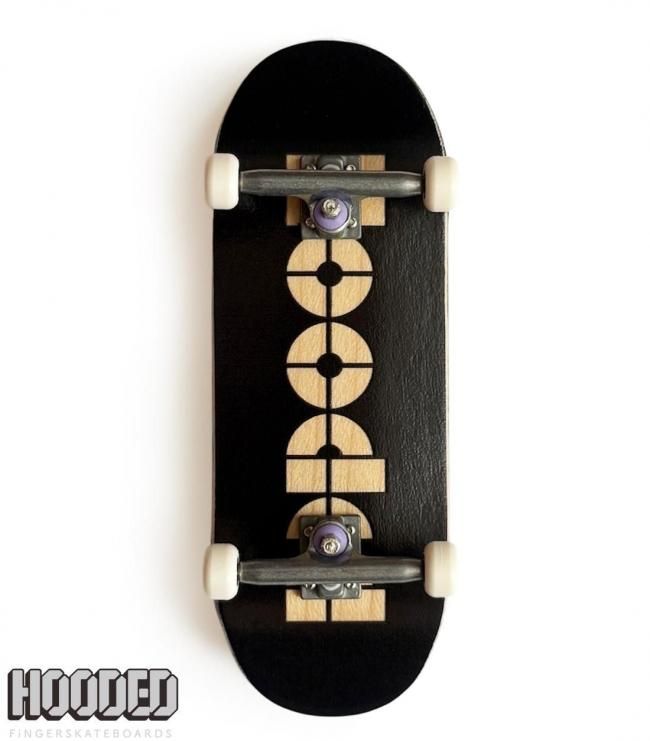 HOODED✖️BLACK  指スケ HOODED FINGERBOARD | REALWEAR - HOODED【指スケ専門店・指スケ
