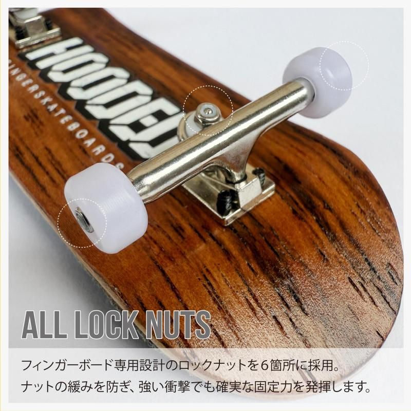 Hooded starter complete | Matte Black - HOODED【指スケ専門店