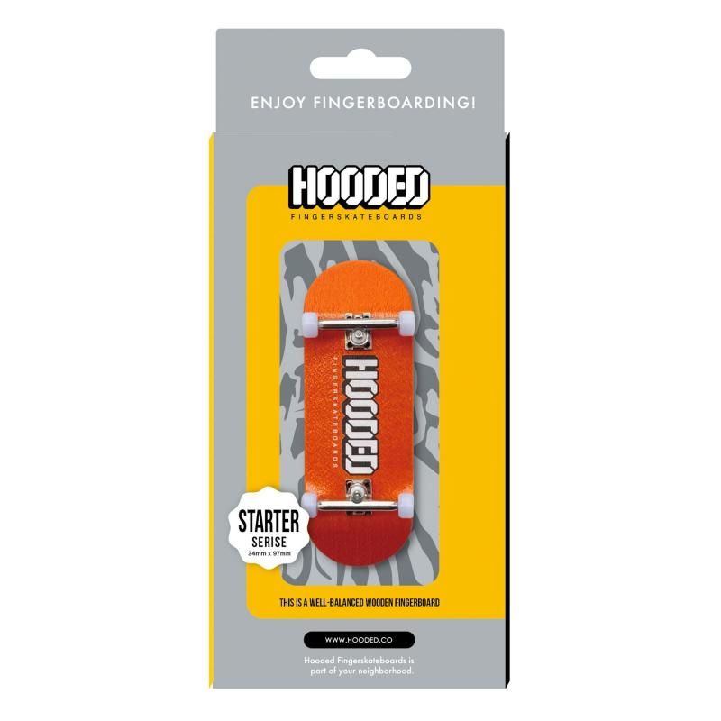 HOODED✖️BLACK  指スケ Hooded starter complete | Matte Black - HOODED【指スケ専門店