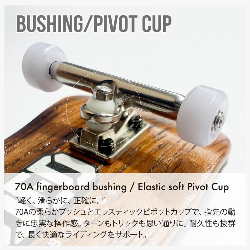 HOODED✖️BLACK  指スケ Hooded starter complete | Matte Black - HOODED【指スケ専門店